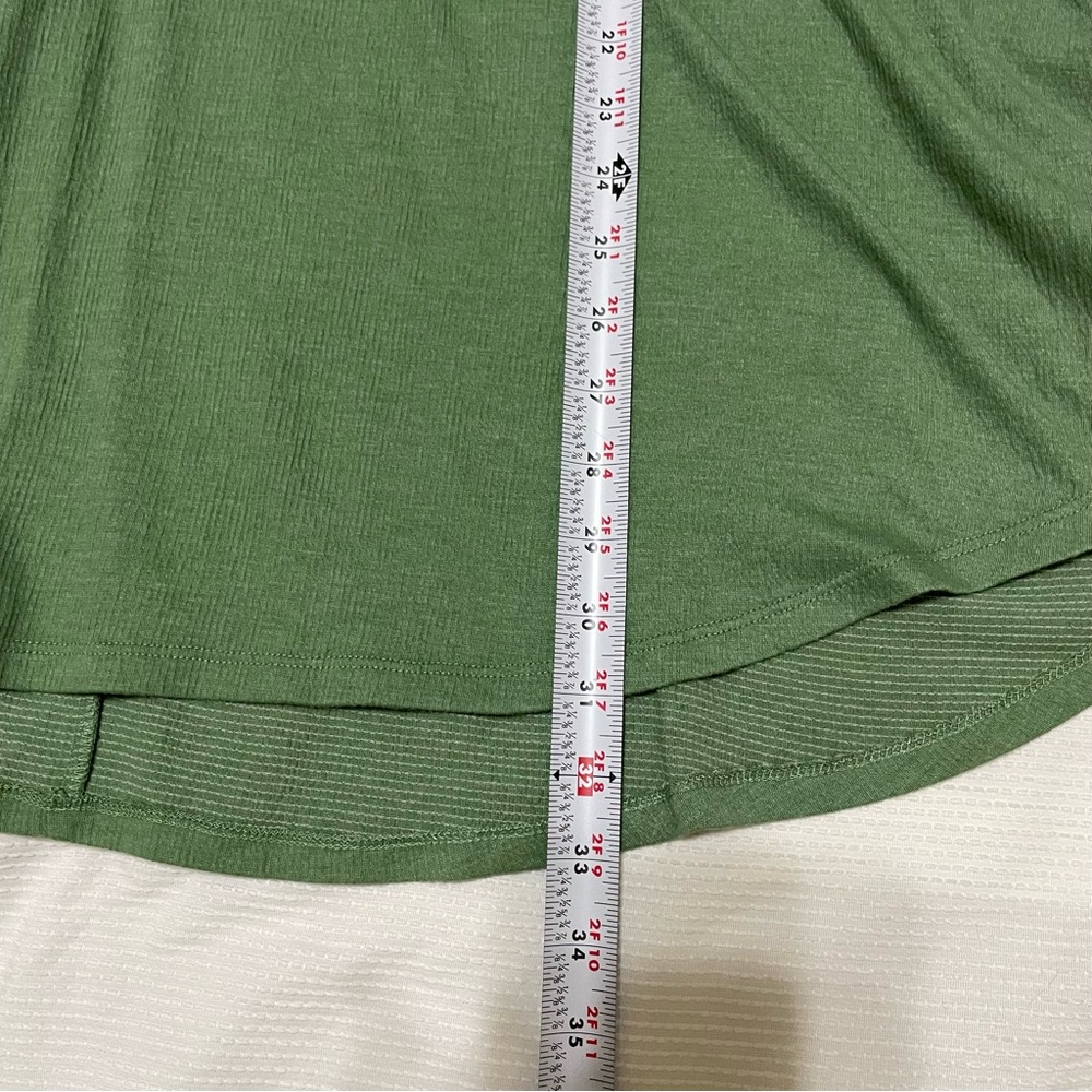 Lane Bryant Green Boxy Short Sleeve Tee - Picture 9 of 10